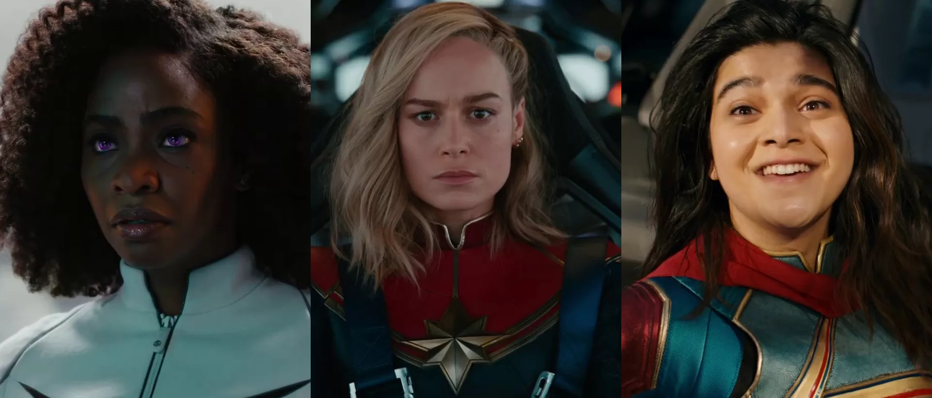 The Marvels New Trailer: Brie Larson, Iman Vellani & Teyonah Parris ...